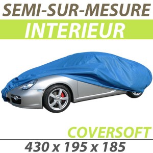 Bache intérieure semi-sur-mesure en Polypropylène COVERSOFT - Bache voiture : Housse protection 4x4 Dacia Duster Bache intérieure semi-sur-mesure en Polypropylène COVERSOFT - Bache voiture : Housse protection 4x4 Dacia Duster