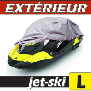 Housse protection Jet-Ski Taille L en PVC gris Housse protection Jet-Ski Taille L en PVC gris