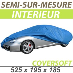 Bache intérieure semi-sur-mesure en Polypropylène COVERSOFT - Bache 4x4 : Housse protection Audi Q7 Bache intérieure semi-sur-mesure en Polypropylène COVERSOFT - Bache 4x4 : Housse protection Audi Q7